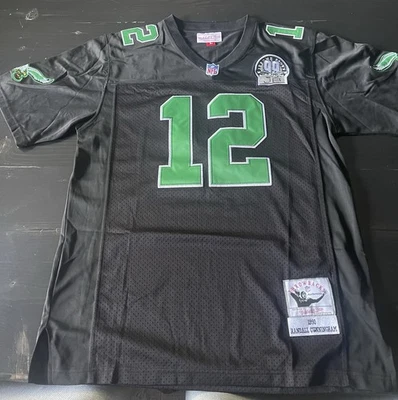 Philadelphia Eagles Jersey Hombre Grande Randall Cunningham Retro Foto 1 de 4