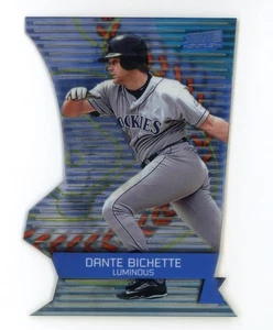 2000 Topps Stadium Club 3x3 Luminous Dante Bichette 3x3 7C - Picture 1 of 2