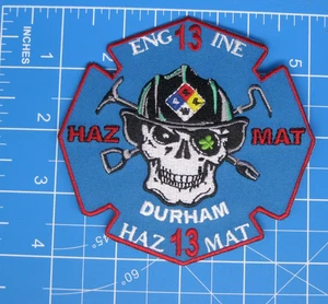 Durham North Carolina Hazmat 13 Fire Department Patch - Bin A - Bild 1 von 2