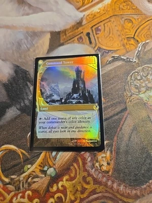 Command Tower Foil Future Sight MTG Mystery Booster 2 - Pack Fresh - - Image 1 of 2