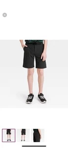 All in Motion Black Golf Shorts Kids Size 10 New With Tags NWT - Picture 1 of 8