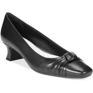 Easy Street Womens Black Waive Pump Heels Shoe Size 7.5M - Picture 1 of 1