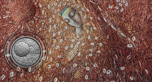 UNC 5 Hryven Plontanism (Ivan Marchuk) (Coincard) - Bild 1 von 1