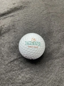 RARE Logo Golf Ball MAXFLI MD 2 TIDEWATER GOLF CLUB - Picture 1 of 4