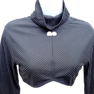 Nike ACG Bolero Jacket Womens XS Black Cropped Mock Neck Long Sleeve DJ4659-010 - Picture 1 of 14