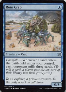 Ruin Crab U Zendikar Rising 75 - LP MTG - Picture 1 of 1