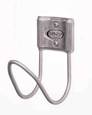 Dura-Loop Stainless Steel Water Hose Hanger Small USA Made - Image 1 of 2