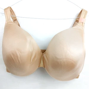 Lane Bryant Cacique Smooth Lightly Lined Full Coverage Underwire Beige Bra 38F - Picture 1 of 9