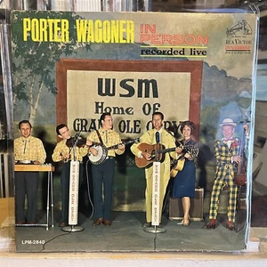 [COUNTRY]~VG+ LP~PORTER WAGONER~In Person~Recorded Live~[1964~RCA~Issue] - Picture 1 of 5