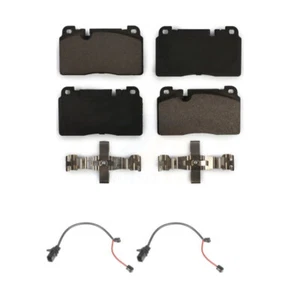 Ceramic Disc Brake Pads And Wear Sensors Front Kit For Audi Q5 - Picture 1 of 7