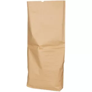 Schwed. Papiersack, braun, 4-lagig, Gr. 60x115 Army 100 L Lagersack neuw. - Bild 1 von 2