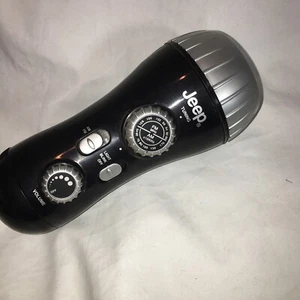 Jeep Hand Held Utility AM/FM Radio Flashlight Battery Powered JXF50 - Picture 1 of 3
