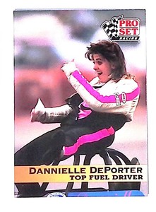 1992 Pro Set NHRA and Winston Drag Racing Card #175 Danielle DePorter