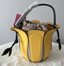 NWT Kate Spade Petal Flower Bucket Bag Yellow Morning Light Novelty Spring 2022