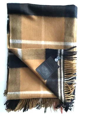 NEU! Original Calwer Decken # 100% Merinowolle # Wollplaid # 175 x 135 cm - Bild 1 von 4