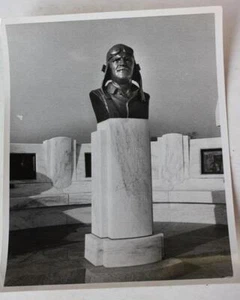 Indianapolis Motor Speedway Louis Chevrolet Statue December 1975 Newspaper Photo - Picture 1 of 1