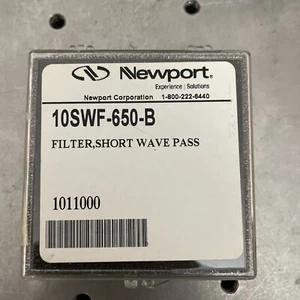 Newport 10SWF-650-B Shortpass Edge Filter 25.4 mm, 650 nm Cut-off, 415-640 nm - Picture 1 of 2