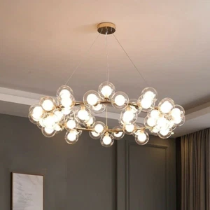 LED Bubble Chandelier Lighting Pendant lamps Living Room Luminaire Night Light - Picture 1 of 6