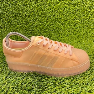 Adidas Superstar Jelly Vapour Pink Womens Size 9 Athletic Walking Shoes Sneakers - Picture 1 of 10