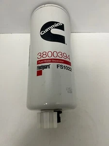 Genuine Cummins 3800394 Fleetguard FS1022 Diesel Fuel Water Seperator FILTER U10 - Picture 1 of 7