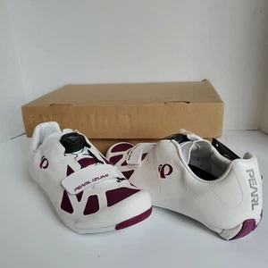 PEARL IZUMI W Race RD IV Women's Sz 5.5 EU 36.5 Cycling Shoes White Purple - Picture 1 of 11