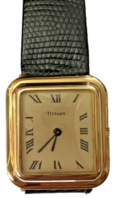 Unusual Concord for Tiffany 19 K gold wrist watch, 1960s, swiss craftsmanship - Image 1 of 4