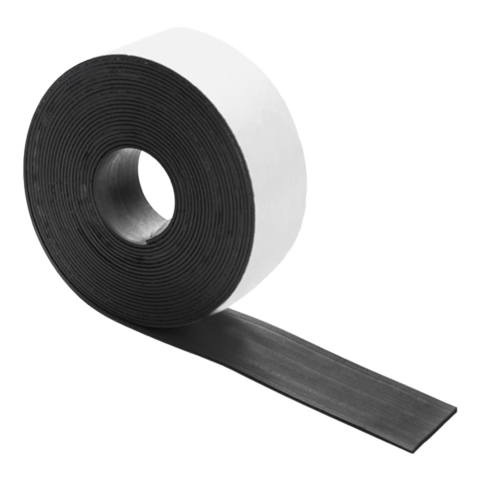 50 Meter Magnetband-Selbstklebend-Höhe 10mm, schwarz - Bild 1 von 1