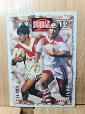 SCOTT GOURLEY /DAVID BARNHILL🏆1995 Series 2 #217 Dynamic Double Plays NRL Card