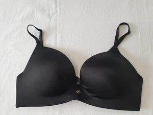 VICTORIAS SECRET 'So Obsessed' Black Padded PushUp Wire Free Bra Multi Way 10D - Picture 1 of 10