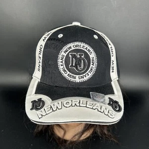 New Orleans City Hunter Combo Black Hat Ball Cap Raised Embroidery NEW - Picture 1 of 14