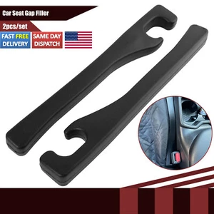 2x Car Seat Gaps Filler Crevice Blocker Console Side Fill Strip Universal NEW - Picture 1 of 11