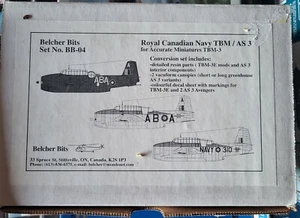 1/48 BELCHER BITS - CONVERSIONE TBM / AS3 AVENGER - Foto 1 di 1