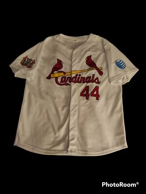 St. Louis Cardinals  BB Jersey Isringhausen #44 2006 Inaugural Season  white - Image 1 of 4