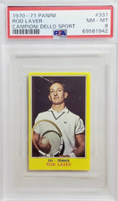 1970 Panini Campioni Dello Sport #331 Rod Laver Rookie Card RC PSA 8 NM-MT POP 4