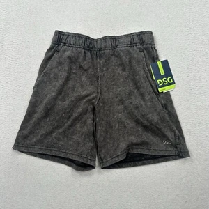 DSG Boys Cotton Jersey Shorts  Size Small Black Comet Wash Everyday Casual - Picture 1 of 9