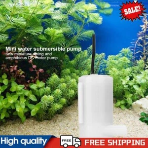 DC 3-6V Low Noise Brushless Micro Submersible DC Motor Pump Mini Water Pump ~G - Picture 1 of 6