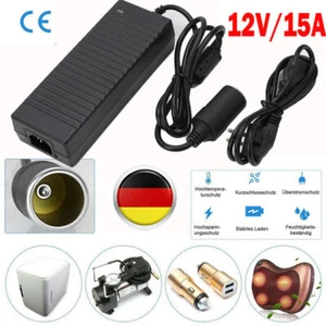 230V Auf 12V Kfz Netzadapter Netzteil 180W 15A Gleichrichter Spannungswandler DE - Bild 1 von 10