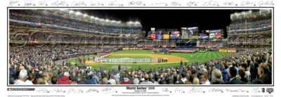 Cartel panorámico #2084 de la ceremonia de apertura de los Yankees de Nueva York Serie Mundial 2009 Foto 1 de 4