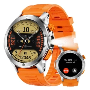 Smart Watch for Men Women Answer/Make Call Heart Rate LED Flashlight Waterproof - Picture 1 of 9