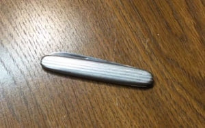 VTG Pocket Knife 1 Blade Metal Handle 3" Made In Germany - Picture 1 of 6