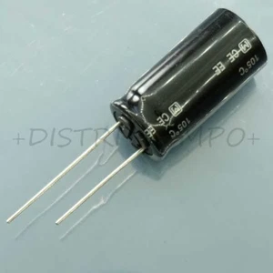 Panasonic Kondensator 47μF 450V 16x31,5mm Pas7,5 105° EE-A EEUEE2W470 - Bild 1 von 1