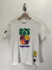 Nike Mens Tshirt Large David Bruce Smiley Face Shirt - Picture 1 of 5