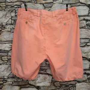 Schneider Vintage Herren Chino Shorts Größe 38 einfarbig korallenrosa Knopf Taschen Baumwolle - Bild 1 von 18