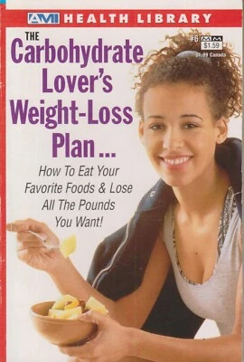 The Carbohydrate Lover's Weight-Loss Plan (Paperback, Diet, Weight-Loss) 2000 - Image 1 of 2