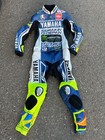 YAMAHA VALENTINO ROSSI MOTO SPEEDS SUIT JACKET MOTORCYCLE THE DOCTOR SZ M ADULT