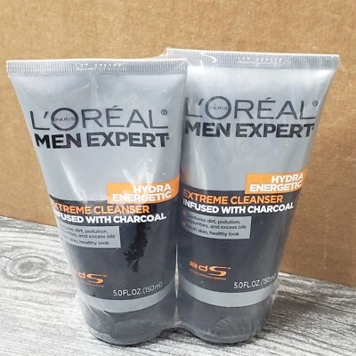 Limpiador extremo L'OREAL Men Expert infundido con carbón 5 oz Ea. Foto 1 de 4