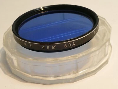 Pro 46mm 80A cooling blue  filter threaded screw in - Image 1 of 4