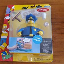 Simpsons Chief Wiggum Action Figure World of Springfield MOC Series 2 RARE Toy