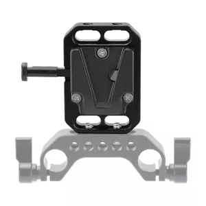 Adaptador hembra CAMVATE Mini V montaje liberación rápida con ranuras de montaje de 1/4"-20 - Imagen 1 de 8