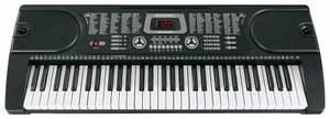 Tastiera Elettronica Musicale Pianola Pianoforte 61 Tasti 255 Suoni Microfono - Foto 1 di 8